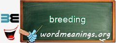 WordMeaning blackboard for breeding